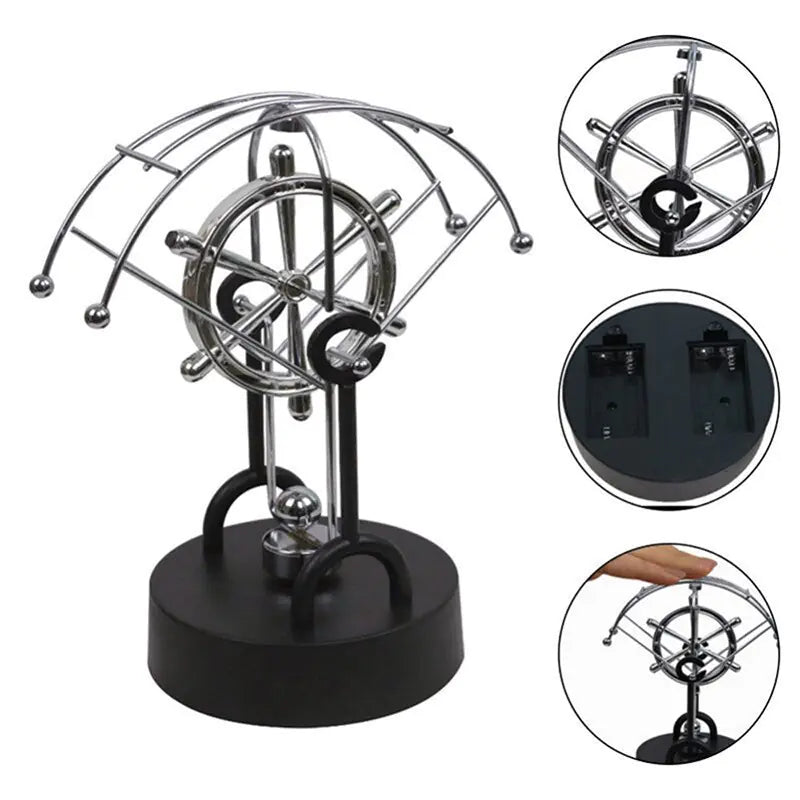 Mini Newton's Cradle – Desk Pendulum Decor & Office Gift