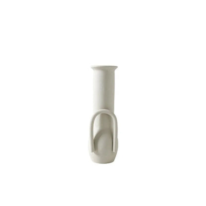 Nordic Ceramic Vase – Modern Decorative Vase for Living Room