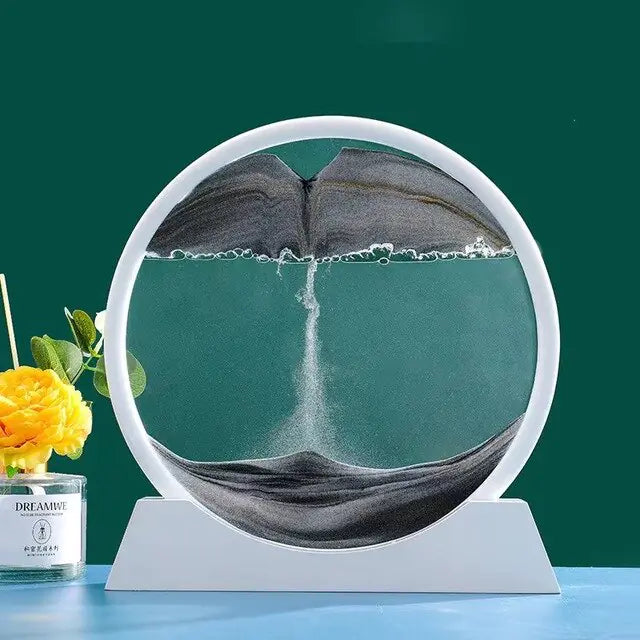 3D Moving Sand Art Picture – Relaxing Desk Decor
