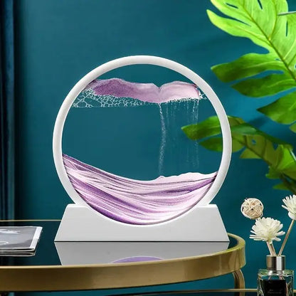 3D Moving Sand Art Picture – Relaxing Desk Decor