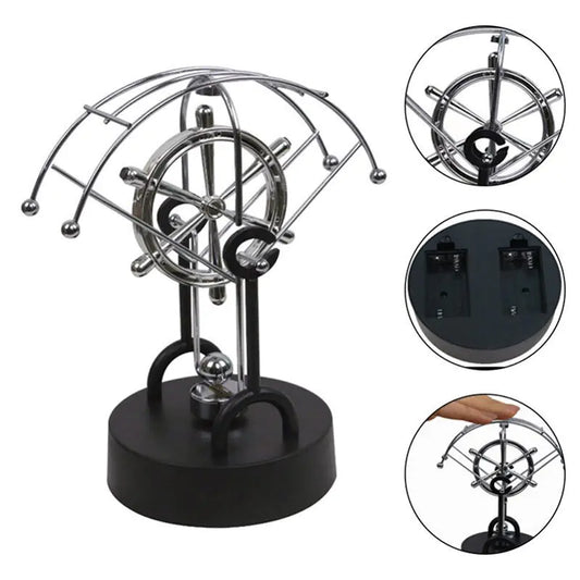 Mini Newton's Cradle – Desk Pendulum Decor & Office Gift