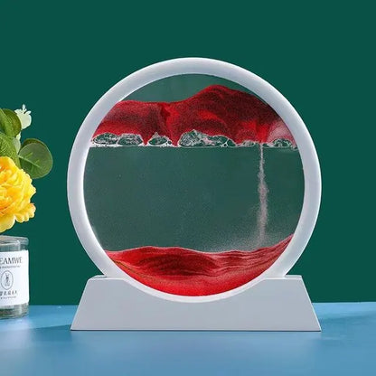 3D Moving Sand Art Picture – Relaxing Desk Decor