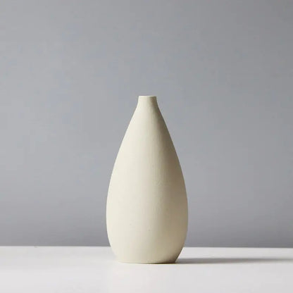 Nordic Ceramic Vase Set – Minimalist Home Decor Pieces