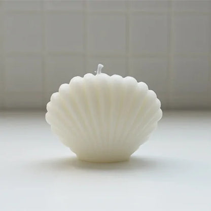 Seashell Candle – Decorative Coastal Home Decor & Gift Idea