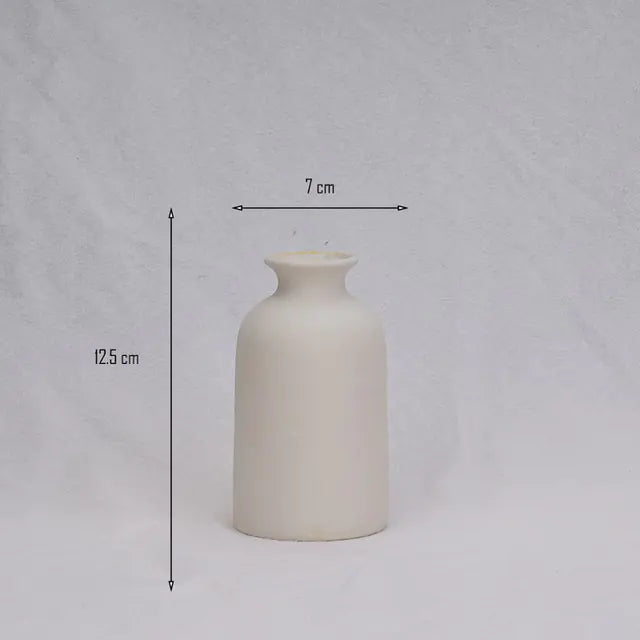 Modern Ceramic Vase – Minimalist Flower Vase in 9 Colors