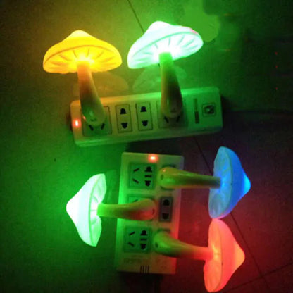 Mushroom Night Light with Motion Sensor – Kids Bedroom Lamp