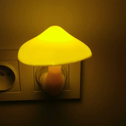 Mushroom Night Light with Motion Sensor – Kids Bedroom Lamp