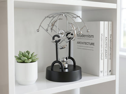 Mini Newton's Cradle – Desk Pendulum Decor & Office Gift