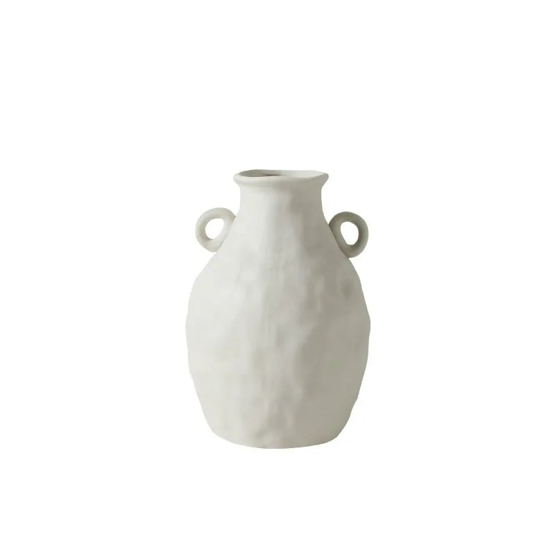 Nordic Ceramic Vase – Modern Decorative Vase for Living Room