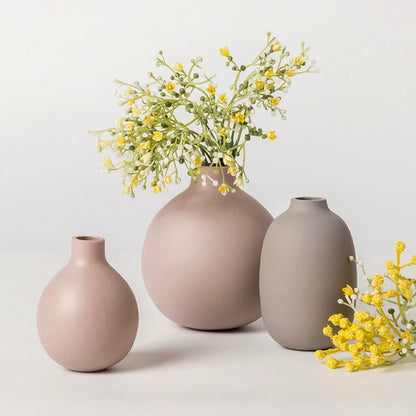 Modern Clear Glass Vase – Minimalist Flower Vase for Home