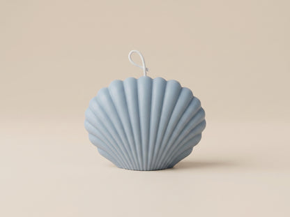 Seashell Candle – Decorative Coastal Home Decor & Gift Idea