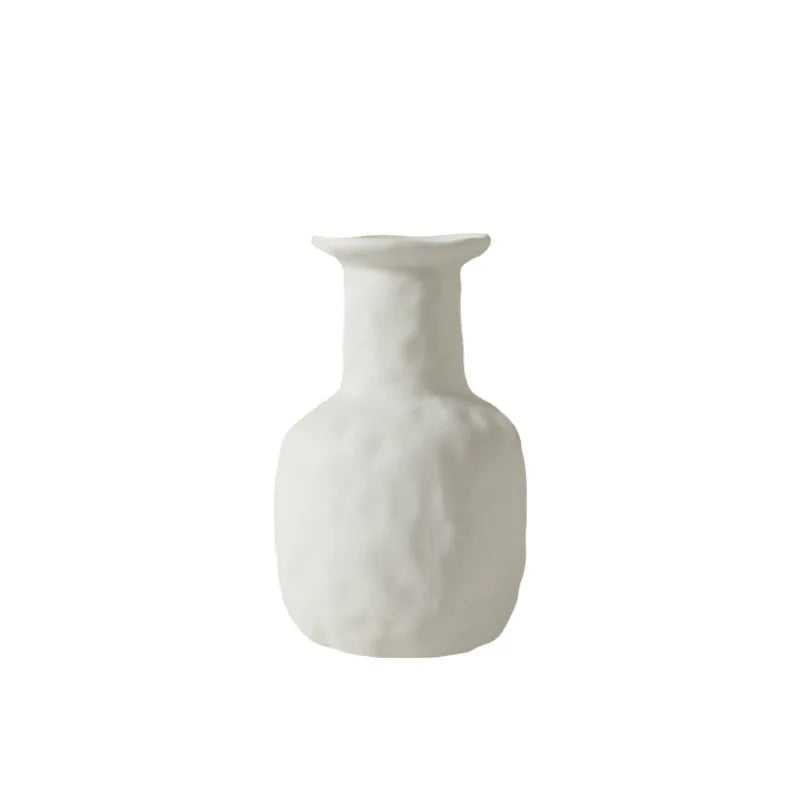 Nordic Ceramic Vase – Modern Decorative Vase for Living Room
