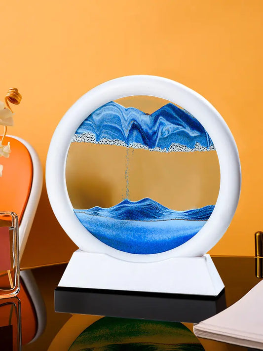 Moving Sand Art Frame – Calming Zen Desk Decor