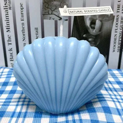Seashell Candle – Decorative Coastal Home Decor & Gift Idea