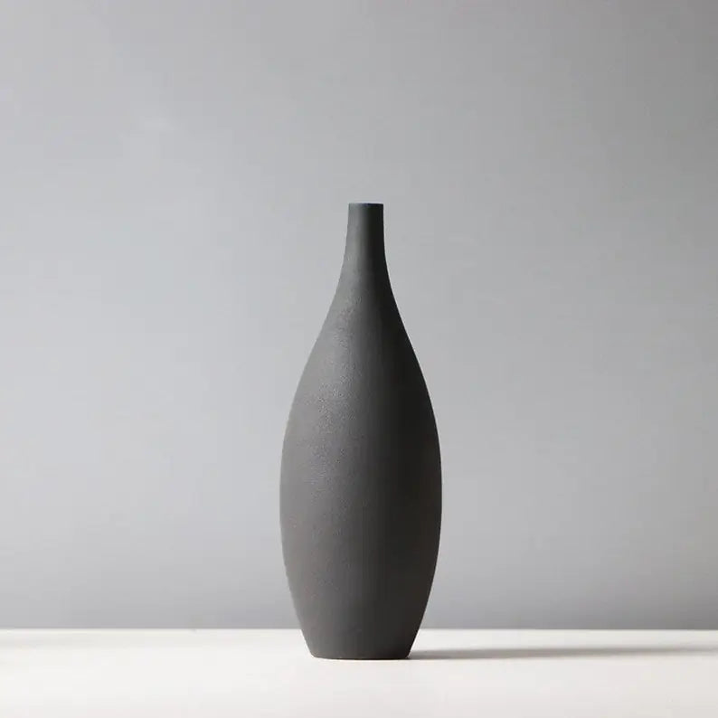 Nordic Ceramic Vase Set – Minimalist Home Decor Pieces