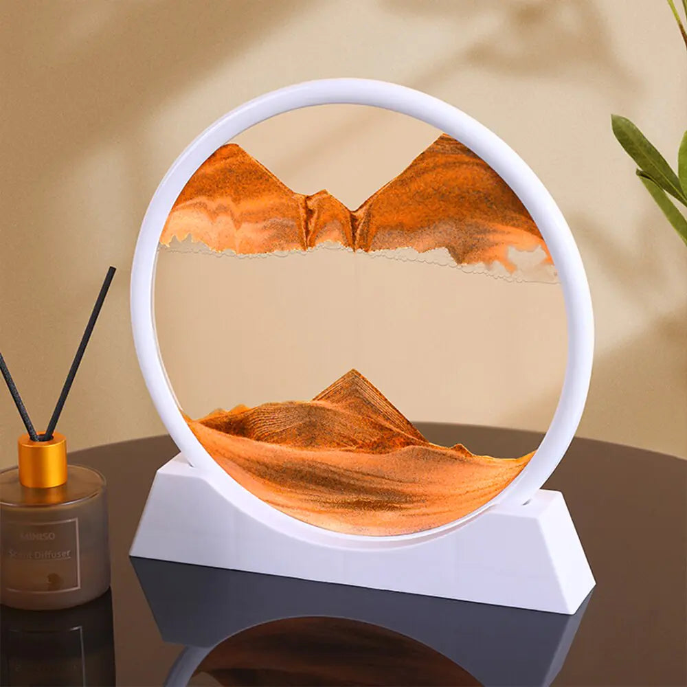 3D Moving Sand Art Picture – Relaxing Desk Decor