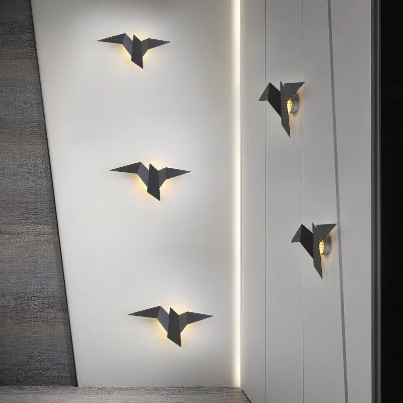 Iron Bird Wall Sconce – Nordic Decorative Wall Lamp