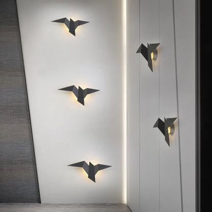 Iron Bird Wall Sconce – Nordic Decorative Wall Lamp