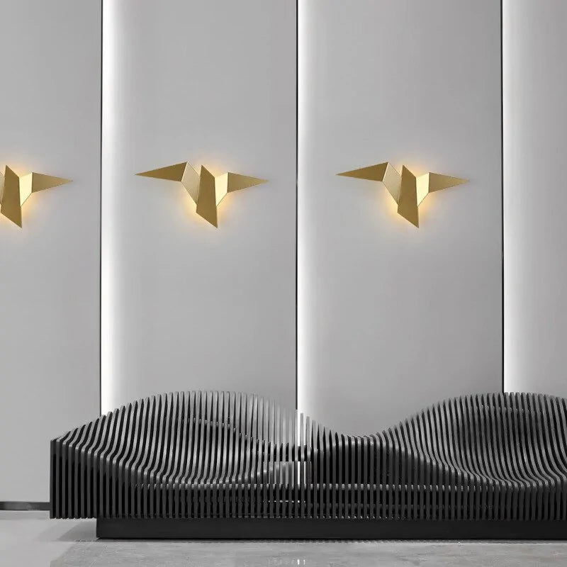 Iron Bird Wall Sconce – Nordic Decorative Wall Lamp
