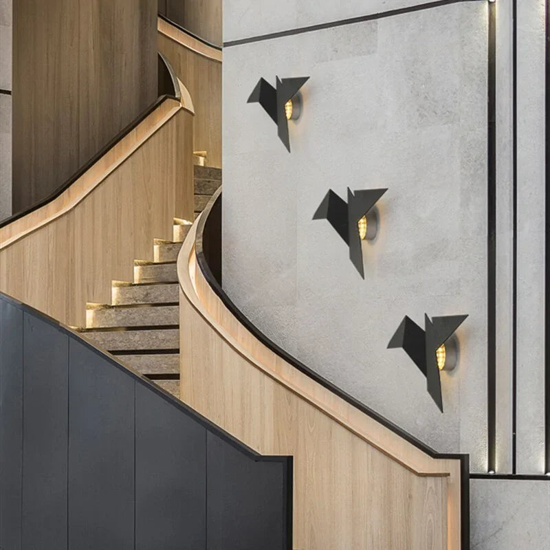 Iron Bird Wall Sconce – Nordic Decorative Wall Lamp