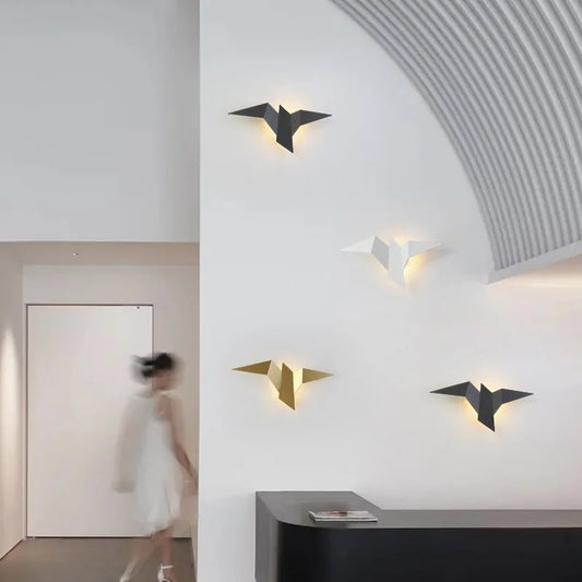 Iron Bird Wall Sconce – Nordic Decorative Wall Lamp