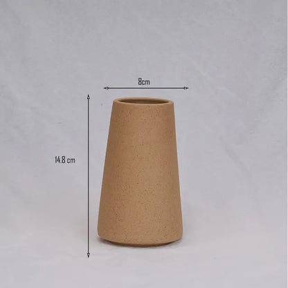 Modern Ceramic Vase – Minimalist Flower Vase in 9 Colors