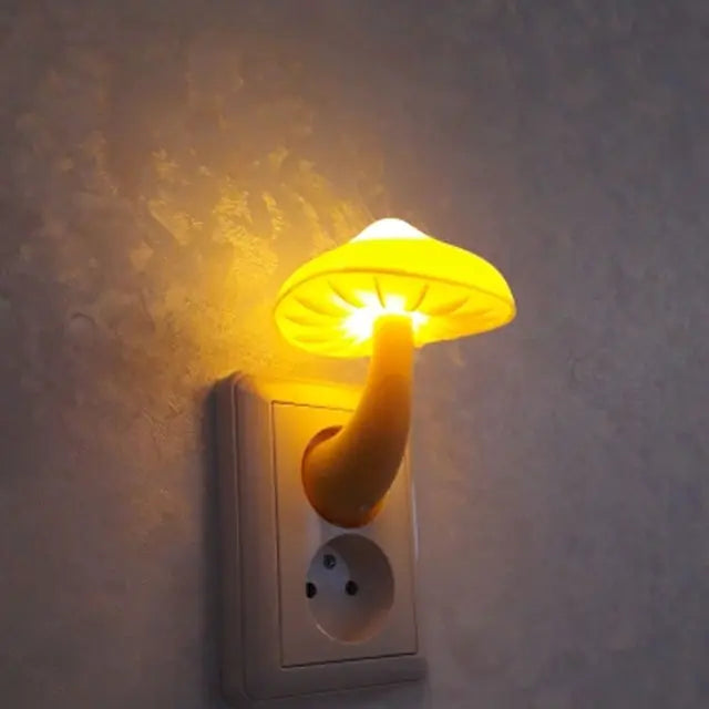 Mushroom Night Light with Motion Sensor – Kids Bedroom Lamp
