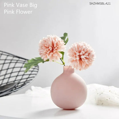 Modern Clear Glass Vase – Minimalist Flower Vase for Home