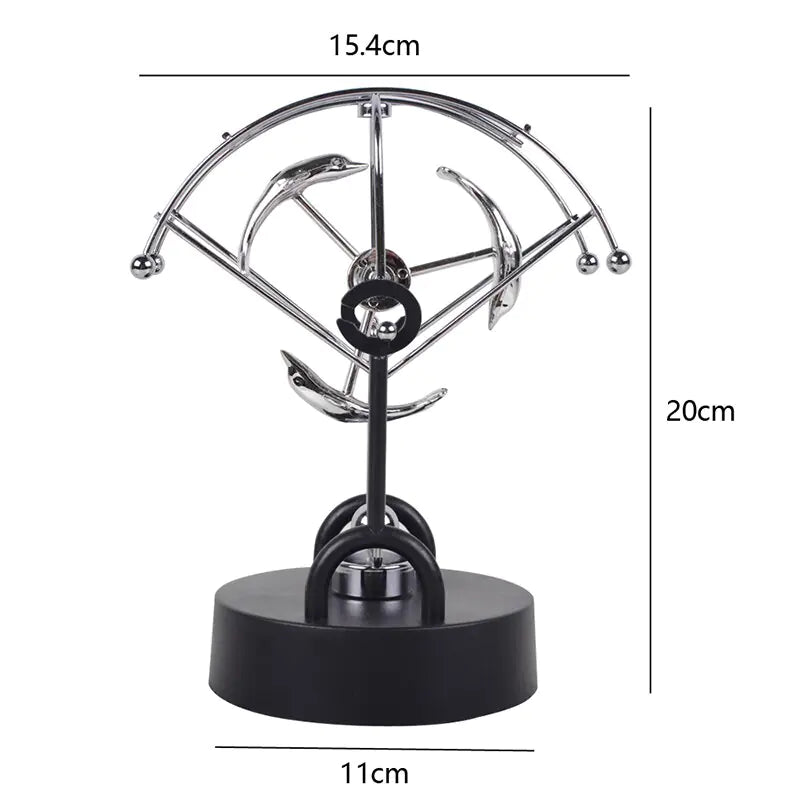 Mini Newton's Cradle – Desk Pendulum Decor & Office Gift