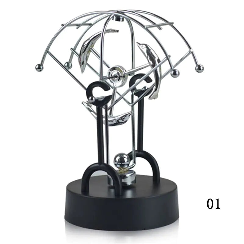 Mini Newton's Cradle – Desk Pendulum Decor & Office Gift