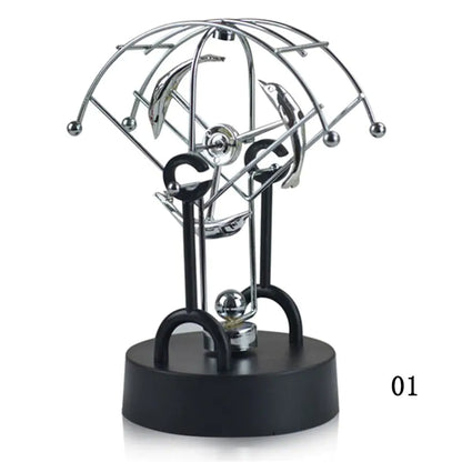 Mini Newton's Cradle – Desk Pendulum Decor & Office Gift