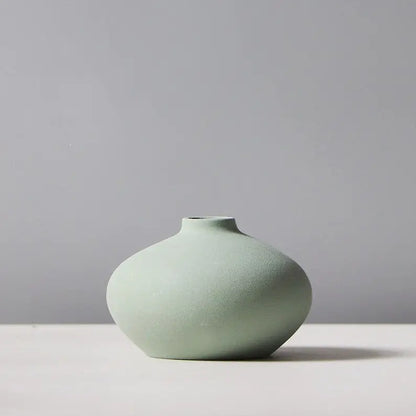 Nordic Ceramic Vase Set – Minimalist Home Decor Pieces